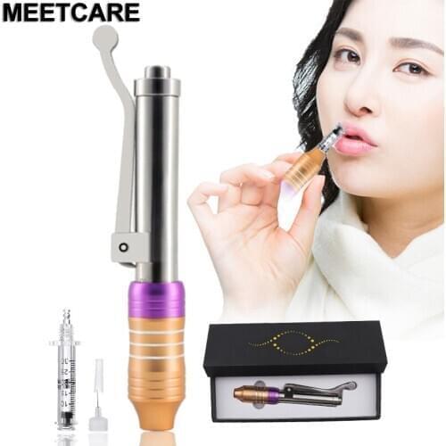 Hyaluron Pen with High Pressure Hyaluronic Acid Gun Lip Injection for Anti Wrinkle Lip Lifting Atomizer Pen