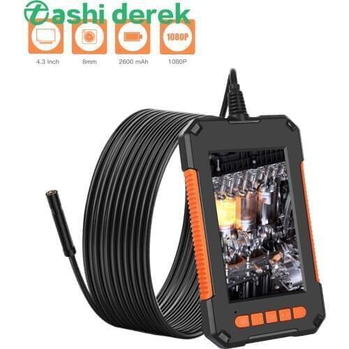 2m/5m/10m Rigid cable and soft cable optinal 2600 mAh endorscope camera support recording video tiny camera with 8pcs LED LIGHT