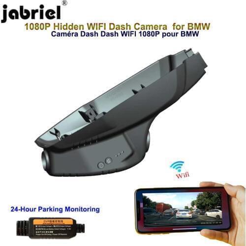 Jabriel 1080P Hidden dash cam Wifi car dvr Car Camera for BMW 218i 220i F22 F23 F44 F45 F46