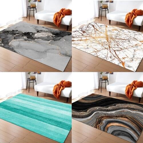 Beautiful marble pattern turquoise carpet home Carpet Carpet in the living room rugs for bedroom Entrance door mat balcony rug
