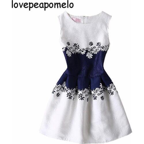 Lovepeapomelo Sleeveless Summer Dresses