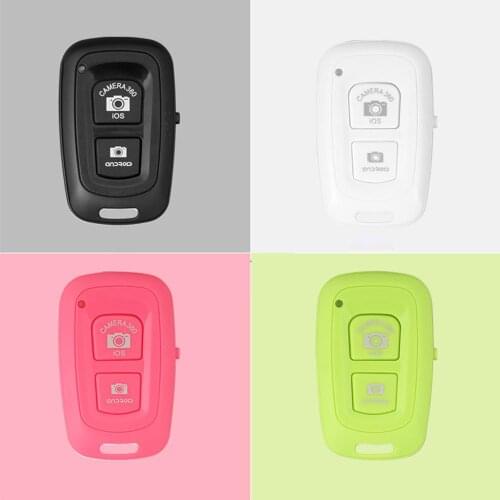 Mini Bluetooth-compatible Remote Shutter Release Phone Camera Monopod Selfie Stick Self-timer Remote Control for IOS Android
