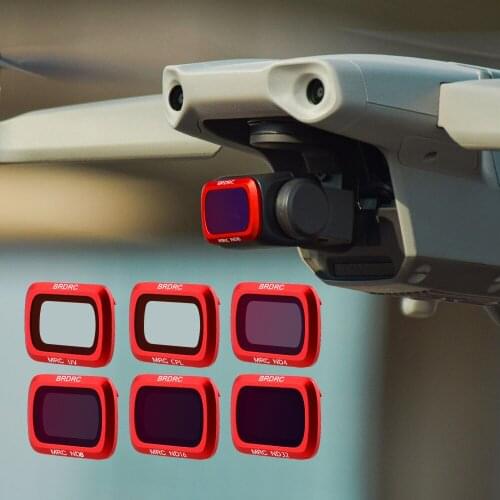 For DJI Mavic Air 2 Drone Professional Filter Accessorie Profession Mavic Air 2 Drone Camera Lens Filters Set UV CPL ND 8 16 32