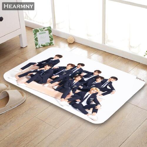 Kpop Stray Kids Doormat Outdoor Floor Mat Home Creative Mat Super Soft Absorbent Bathroom Door Entrance Mat 40X60cm,50x80cm