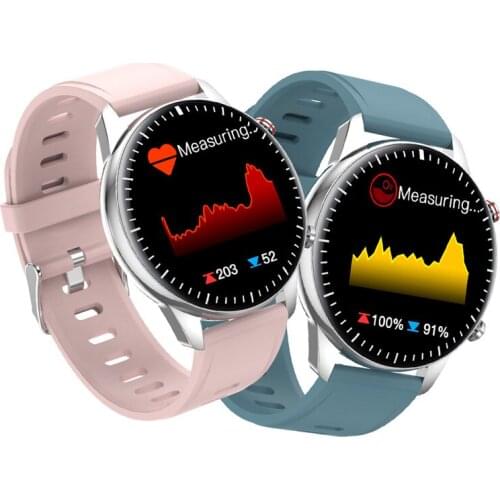 2021 New Smart Watch I15 Men and Women Waterproof Wrist Strap Accessories Call Bluetooth Music Control Business Call Smart Watch