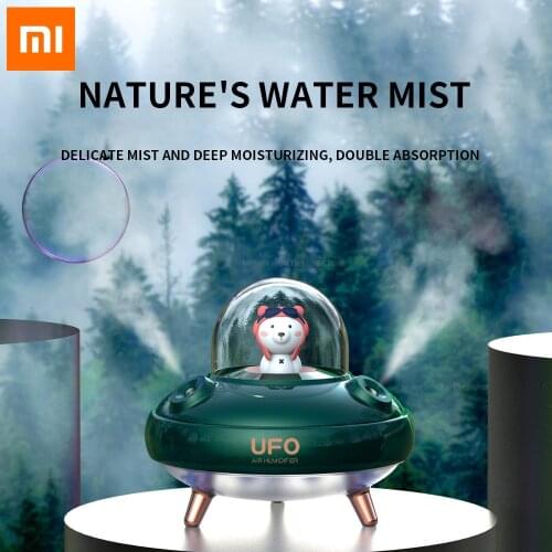 Xiaomi Youpin New Humidifier Double Spray Cute Pet USB Air Atomization Water Replenishing Instrument Desktop Mini Aromatherapy