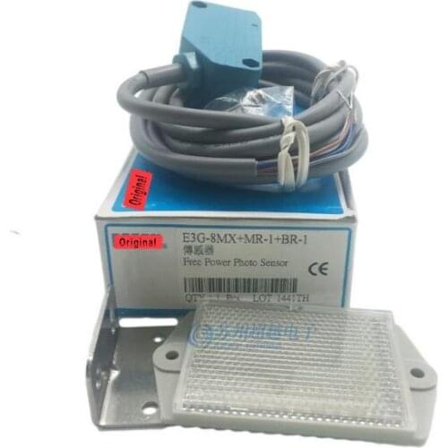 E3G-8MX Original & New Photoelectric Switch Sensor E3G-8MX+MR-1+BR-1