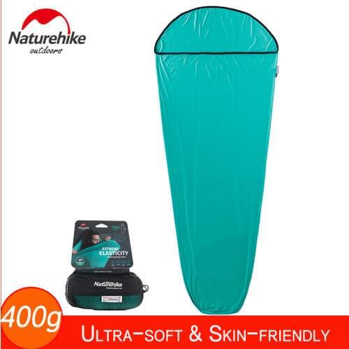 High Elasticity Sleeping Bag Liner Travel Sheet Compact Soft Cozy Skin-friendly For Camping Backpacking Hiking Overnight Sleep