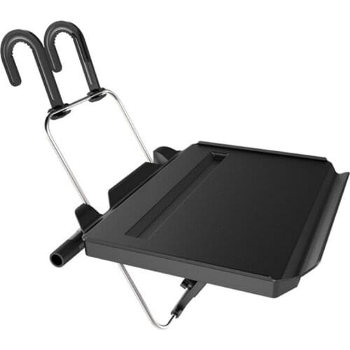 1pc Car Portable Tray Back Table Chair Headrest Laptop Tray Auto Accessories For Drinking Cup/Slide Out