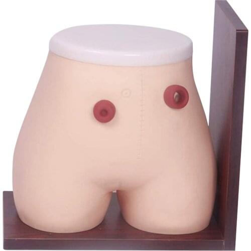 Fistula Ostomy Nursing Model Assisted Defecation Enema Model Manikin Teaching Model Fistula Ostomy Medical Care Model