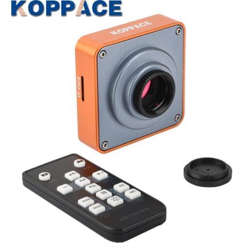 KOPPACE 40MP Industrial Camera 1080P 60FPS HDMI/USB Industrial Microscope Digital Camera Mobile Phone Repair Microscope Camera