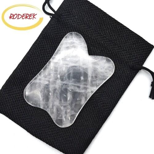 Clear Quartz Face Guasha, Gouache Body Massagers, Gua Sha Face Lifting Accessories
