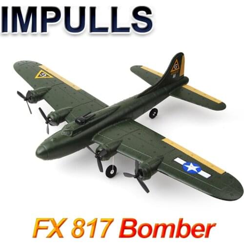 IMPULLS FX817 Remote Control glider 2CH Stunt Flying Aircraft Aerial fortress bomber use EPP Materia For Gift FSWBl