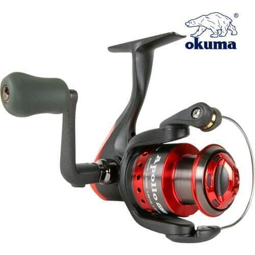 OKUMA Apollo Fishing Reel APII-20/30/40/45/55/65/80 Spinning Reel Metal Fishing Reel Pre-loading Spinning Wheel Fishing Tackle