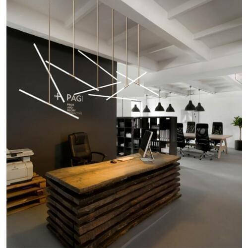 Northern Europe Modern Creative Bar Lamp Reception Desk For Shop Hotel Office Engineering Light Fashion Lamp