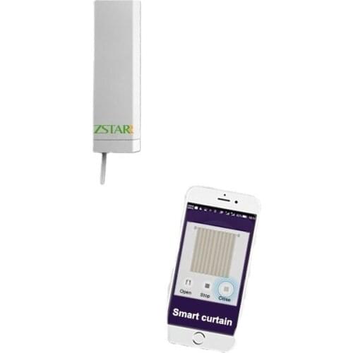 Wifi control smart curtain remote control automatic window curtain support Amazon Alexa and Google home