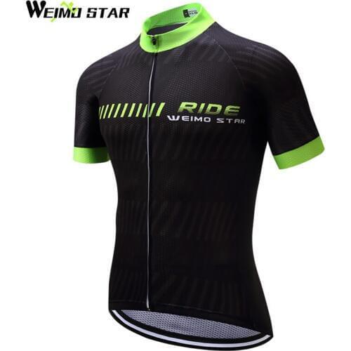 Weimostar Cycling Jersey Men 2017 Short mtb Bike Jersey Bicycle Shirt Ropa Ciclismo Breathable Cycling Clothing Maillot Ciclismo