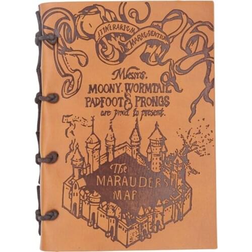 A6/B5 Retro PU Leather Journal Handbook for Women Faux Leather Bound Notepad