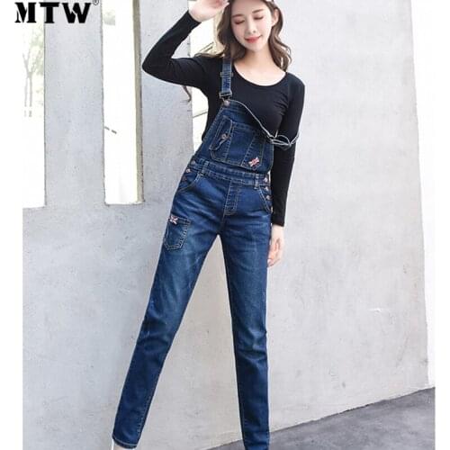 2021 Spring Autumn Women Sleeveless Casual Denim Jumpsuits Ladies Slim Romper Jeans Overalls