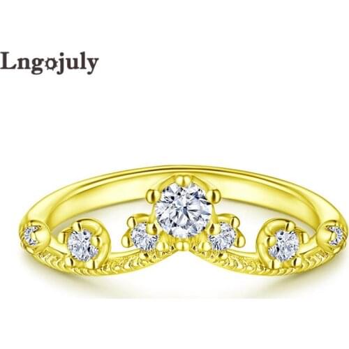 Fine Jewelry Silver 925 Rings For Woman Pure 925 Sterling Silver Ring Zircon Rings Luxury Wedding Bride Ring Anniversary Gifts