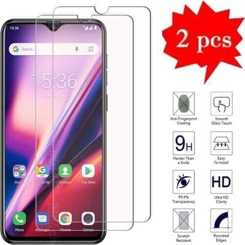 2-1Pcs 9H Glass For Ulefone Note 7T Front Screen Protector Film Glass For Ulefone Note 7 T Scratch Proof Protective Film Cover