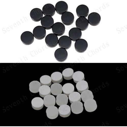 200 Pcs Acrylic Fretboard Fingerboard Dots Inlay Markers Dot for Guitar Ukulele Bass Mandolin Banjo 6.0 5.0 4.0 3.0
