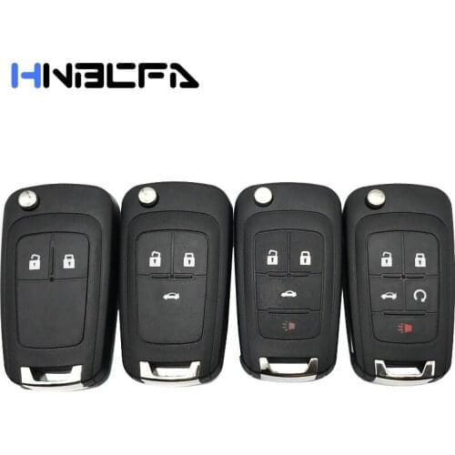 2/3/4/5 Buttons Remote Key shell For Chevrolet Cruze 2012 2014 Aveo Lova Epica Camaro Impala Flip Folding car Key Case Fob Cover