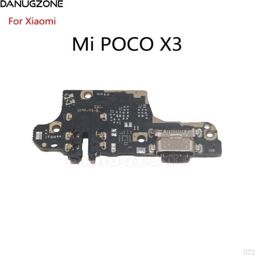 USB Charging Dock Port Socket Jack Plug Connector Charge Board Flex Cable For Xiaomi Mi Pocophone POCO X3