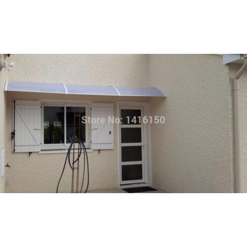 DS100360-A,100x360cm,Depth 100cm, Width 360cm. Aluminum Bracket / PC Window Canopy Door Canopy