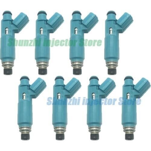 8pcs Fuel Injector Nozzle For Toyota Camry Solara Highlander 01-04 2.4L L4 2AZFE OEM:23250-28020 23209-28020 2325028020