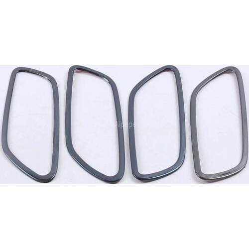 Chromium Silver Interior Door Handle Cover Trims Protection Sticker Accessories Car Styling For Kia Rio 4 X-line 2017 2018 2019
