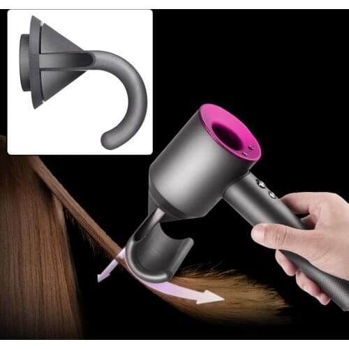 Anti-flying Nozzle Hair Dryer Accessories For Dyson For Supersonic Hair Dryer Flyaway Attachment HD01 Smooth Shiny Finish Cooler