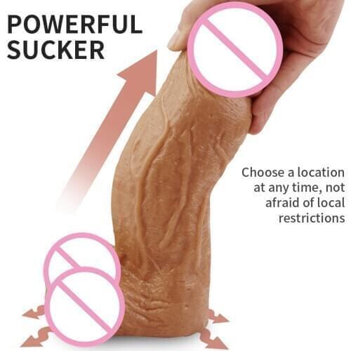 Dildo Realistic Huge Dildo Realistic Cock Strapon Anal Dildo Suction Cup for Women Dildo No Vibrator Big Penis Women Sex Shop