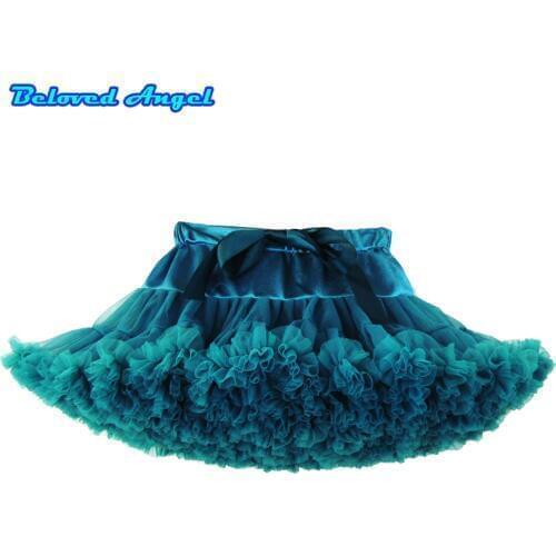 Girl Baby Dance Chiffon Tutus Skirts Baby Children Girl Colorful Girls Fluffy Pettiskirts Princess Ballet Dancing Party Skirt
