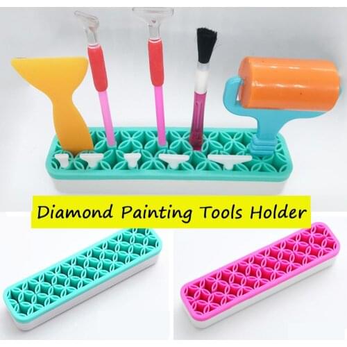 Diamond Painting Gadgets Silicone Diamond Painting Pen Holder DIY 5D Point Drill Pen Storage