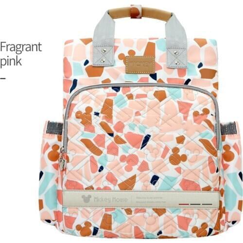 Disney Mommy Diaper Bag Large Capacity Designer Nursing Bag Baby Nappy Bag Baby Care Bag for Mother Kid Fashion Travel Backpack