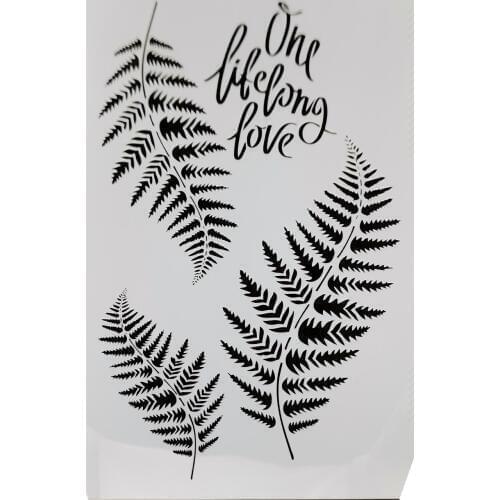 Leaves Layering Stencils for Diy scrapbook/photo album Decorative Embossing coloring,painting stencil,home decor