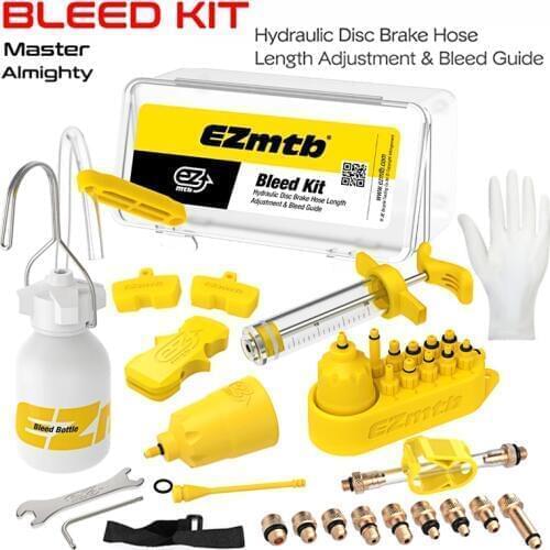 Universal Bicycle Hydraulic Disc Brake Bleed Kit BikeTool Kit for shimano&tektro&magura&hayes&formula&sram&avid&giant&nutt brake