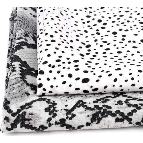 Xugar 90*145cm Chiffon Fabric Sheet For Women Printed Cloth Fabrics DIY Craft Home Textile Dress Needlework Sewing Supplies