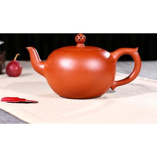 Yixing purple clay pot genuine artisan original mine Zhuni Buddhist margin a pearl pot Kungfu Teapot Tea Set