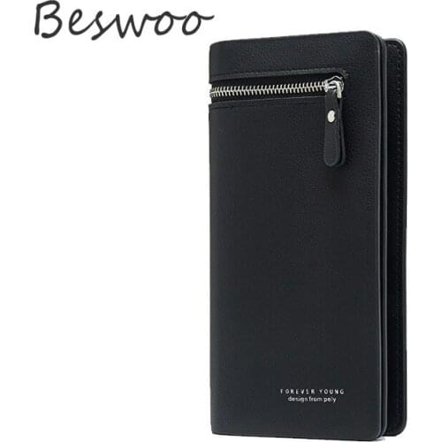 Womens Wallet PU Leather Luxury Women Wallet Fashion Leisure Purse Zipper Letter Long Coin Purse Clutch Card Holders Carteras