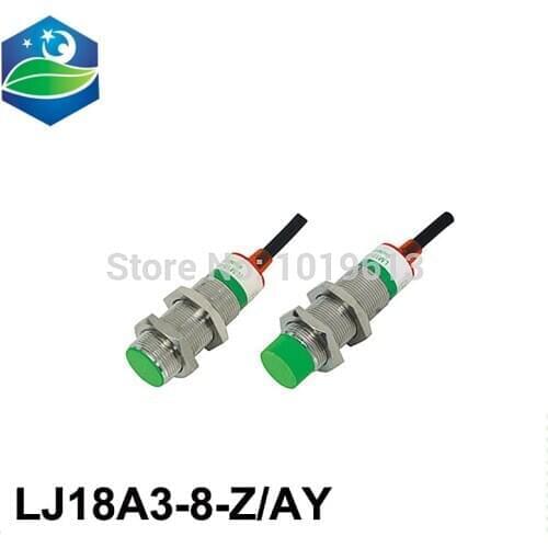 5pcs/lot NEW Proximity switch metal switch PNP normal closed three line LJ18A3-8-Z/AY