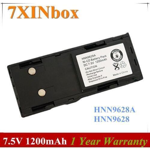 7XINbox 7.5V 1200mAh HNN9628A HNN9628 HNN9628AR Ni-CD Battery For Motorola GP88 GP300 GP600 GTX800 GTX900 PTX600 MTX638 LCS2000