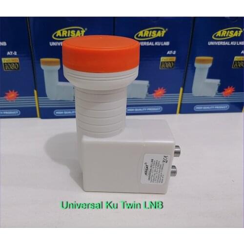AIRSAT AT-2 digital HD Universal KU Band Twin LNB High Gain Low noise waterproof satellite Dish LNB