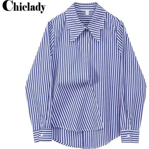 Женские синие рубашки Cechy Daisy China At AliExpress