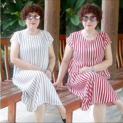 Летние платья в полоску Clobee China At AliExpress
