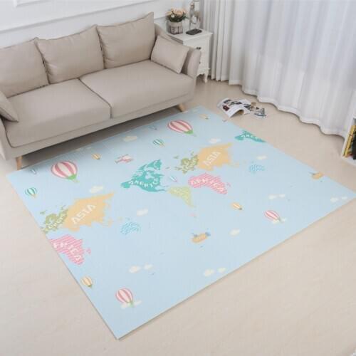 Childrens Rug 180x200cm Foldable Waterproof Cartoon Baby Play Mat Xpe Foam Puzzle Toddler Climbing Pad Games Toys Mats
