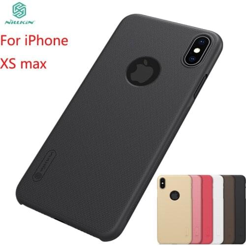 For iPhone XS max Case Cover NILLKIN High Quality PC Case For iPhone XS max Super Frosted Shield For Apple iPhone XS max 6.5
