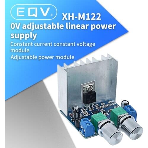 XH-M122 AC DC input TIP42C Linear power supply board Constant current constant voltage module Adjustable power module regulator