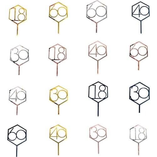 Cake Insert Card Happy Birthday Party Wedding Dessert Baking Company Anniversary Celebration Event Decoration Tool Cake Topper